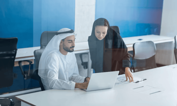 portrait-young-woman-working-office_1048944-23232450 تسجيل الشركات والمؤسسات في الإمارات